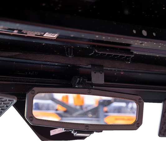 Moose Offroad UTVMIRCTR-LED-1 2020+ UTV Rear View Mirror with LED Light