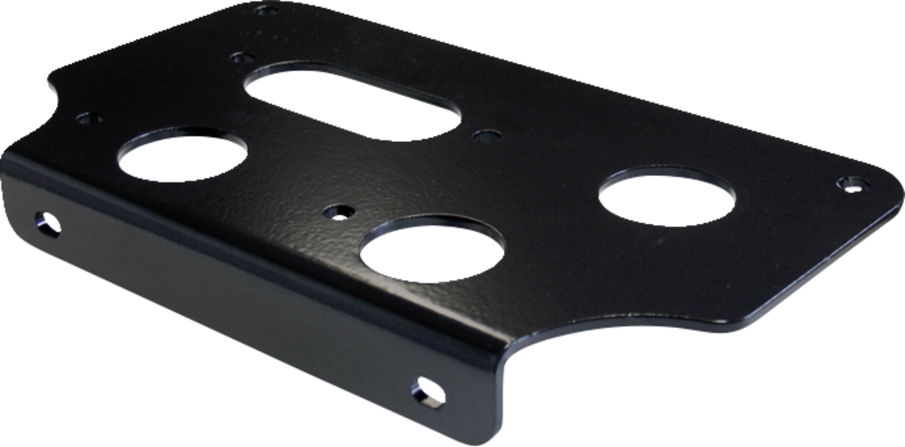 KFI Products Brushguard Winch Mount for Polaris OEM Brushguards Part #2873371