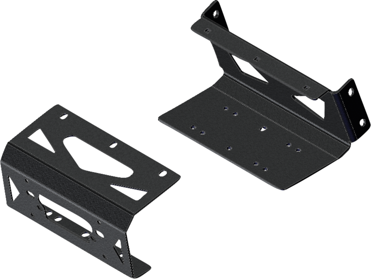 KFI PRODUCTS Winch Mount for Yamaha YXZ 101320 - Heavy Duty Steel