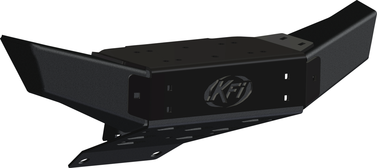 KFI PRODUCTS Winch Mount Bumper for Arctic Cat/Tracker 101655 - Heavy Duty Steel