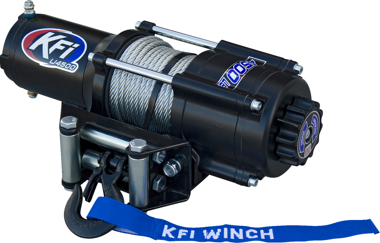 KFI PRODUCTS U45-R2 4500 lb ATV/UTV Winch with 38' Steel Cable and Remote