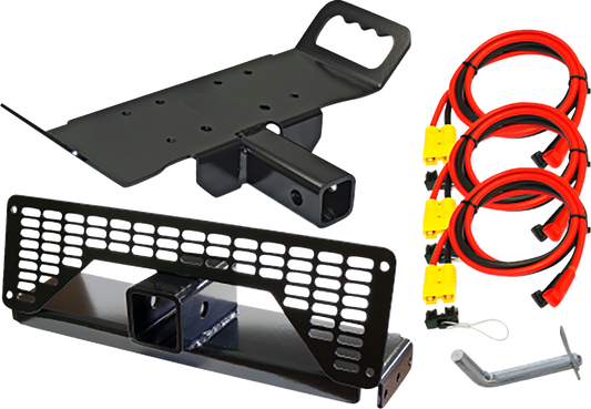 KFI KFI UT-675 Multi Mount Winch Kit for UTVs - Front-Mount System UTV-675