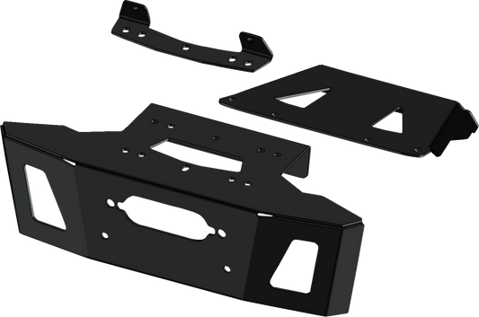 KFI PRODUCTS Winch Mount for Polaris RZR 102100 – Heavy Duty Steel Fitment