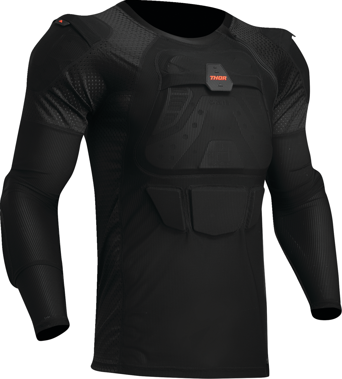 THOR 2701-1341 Sentry Stealth Guard Black S/M Chest Back Shoulder Elbow Impact Pads