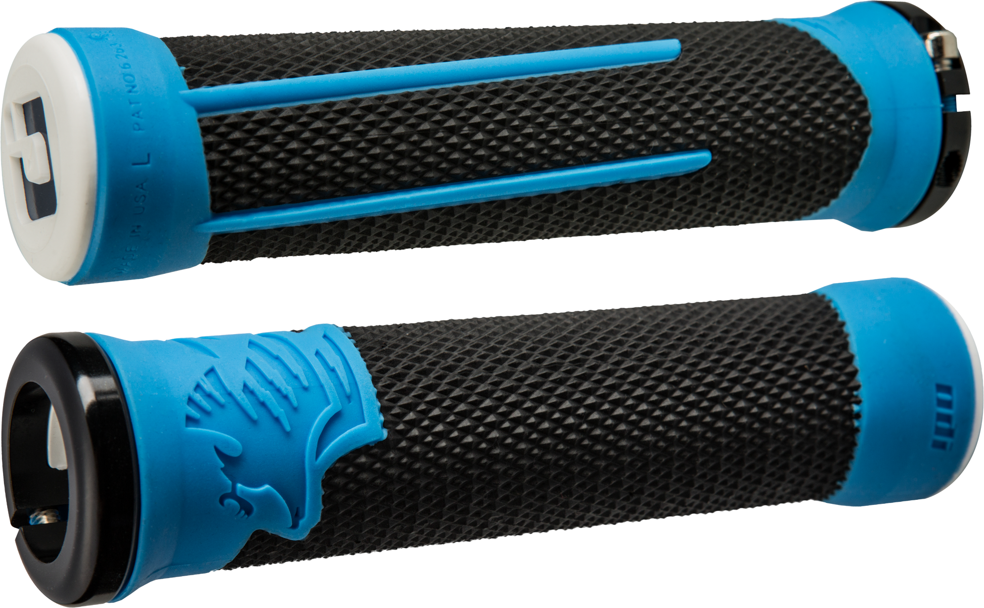 ODI D35A2BU-B 2023 Ag 2 MTB BMX grips Black Blue