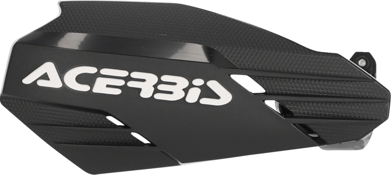 Acerbis K-Linear vented handguards in black and white for 2021-2025 KTM 450 SX-F and Husqvarna FC 450 dirt bikes.