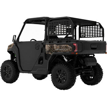 Moose Offroad 1.5 Inch Steel Frame UTV Bed Rack with Aluminum Cargo Tray Moto-House MX