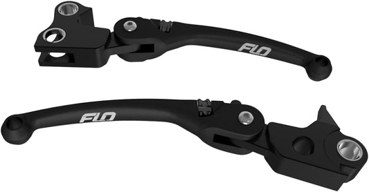 FLO MOTORSPORTS HD-809BLK 2017 Harley Davidson FLH/Flt Mx Style Lever Set Black