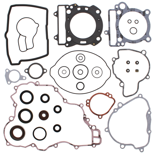 Vertex Complete Gasket Set & Oil Seals - 811328 - 2005-2013 KTM 250 SX-F, 250 XCF-W, and 250 XC-F