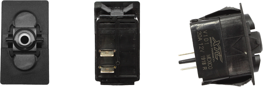 XTC Power Products SW12-NN000000 2020s UTV Dash Switch Body Momentary