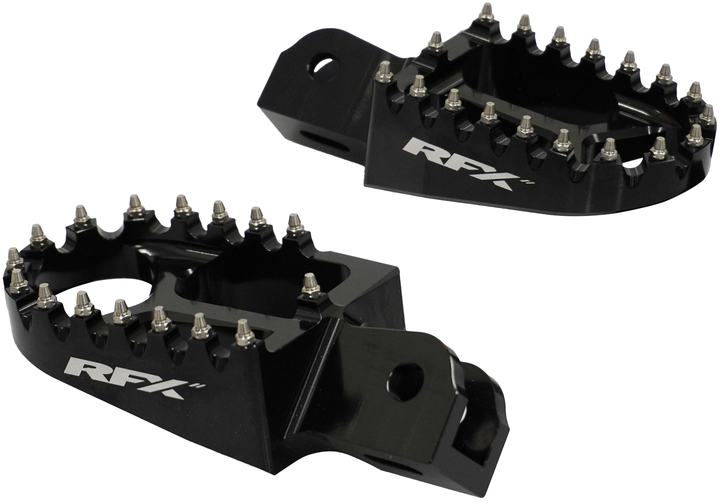 RFX FXFR 60100 99BK 1999-2023 Triumph Footpegs Black