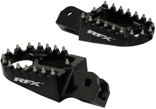RFX FXFR 60100 99BK 1999-2023 Triumph Footpegs Black