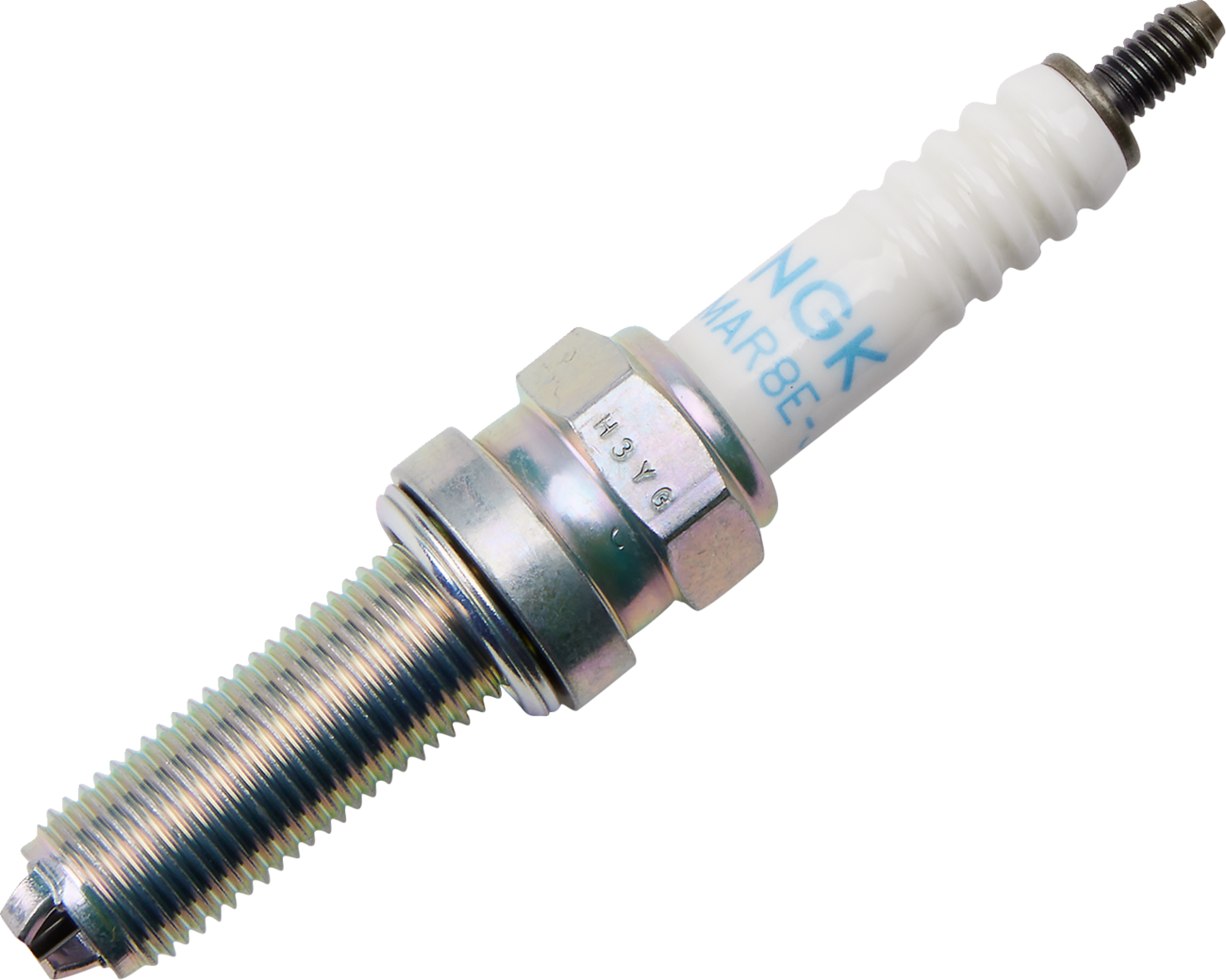 NGK 90398 LMAR8E-J Dual Ground Electrode Spark Plug for 2020 2021 Yamaha WR250F and YZ250FX - Moto House MX
