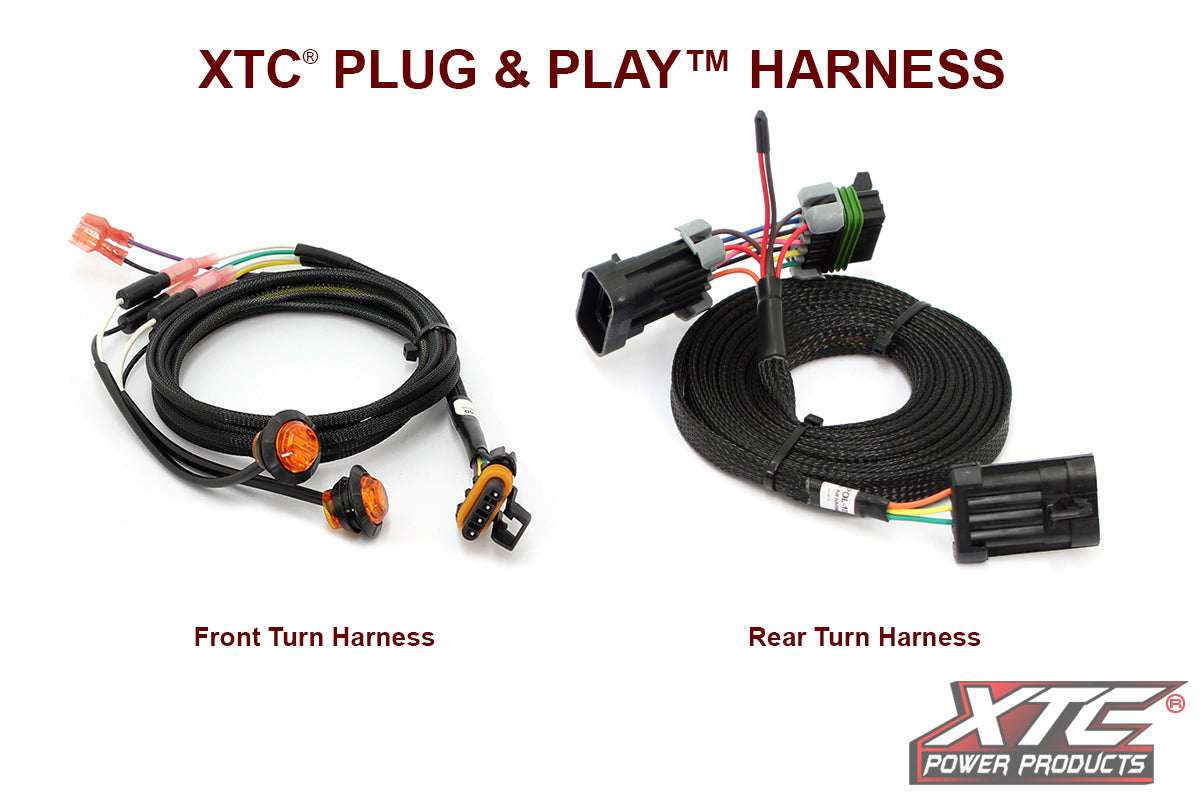 XTC Power Products ATS-POL-M10-DRL 2020s UTV Turn Signal Kit with Sequential Lights