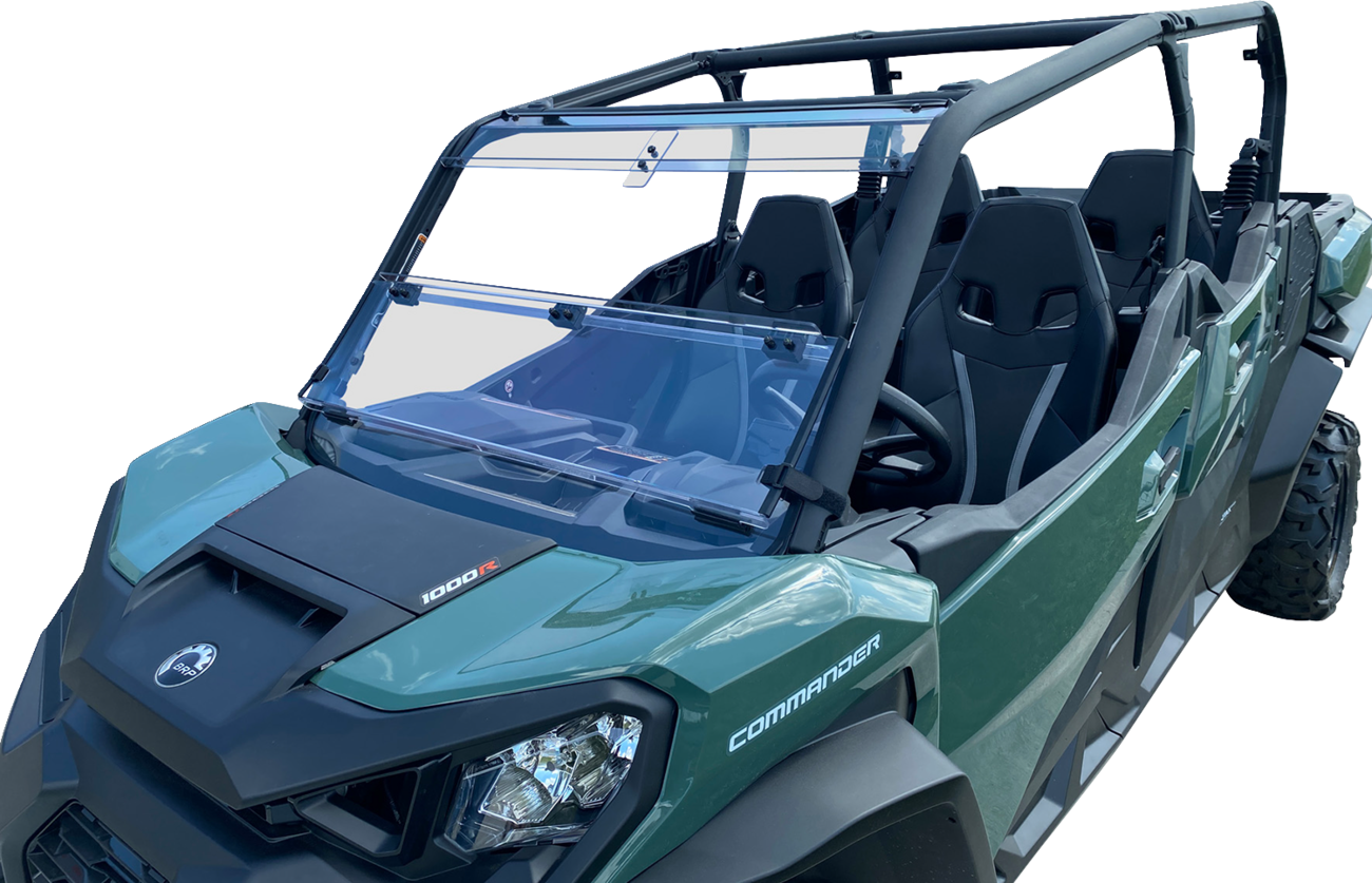 Moose Offroad V000292-12200M Full Folding Windshield for Can-Am Models 2020-2024