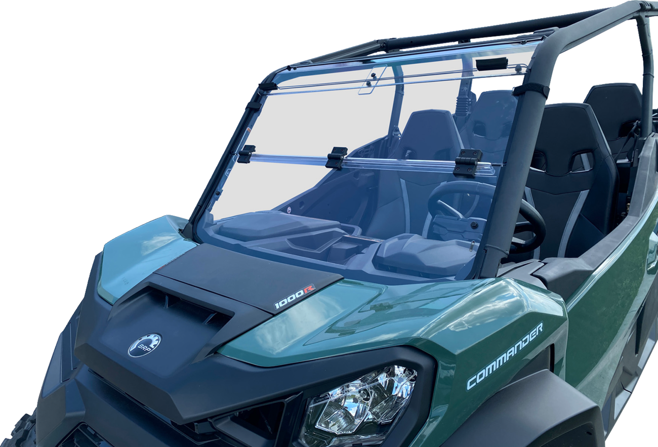 Moose Offroad V000292-12200M Full Folding Windshield for Can-Am Models 2020-2024