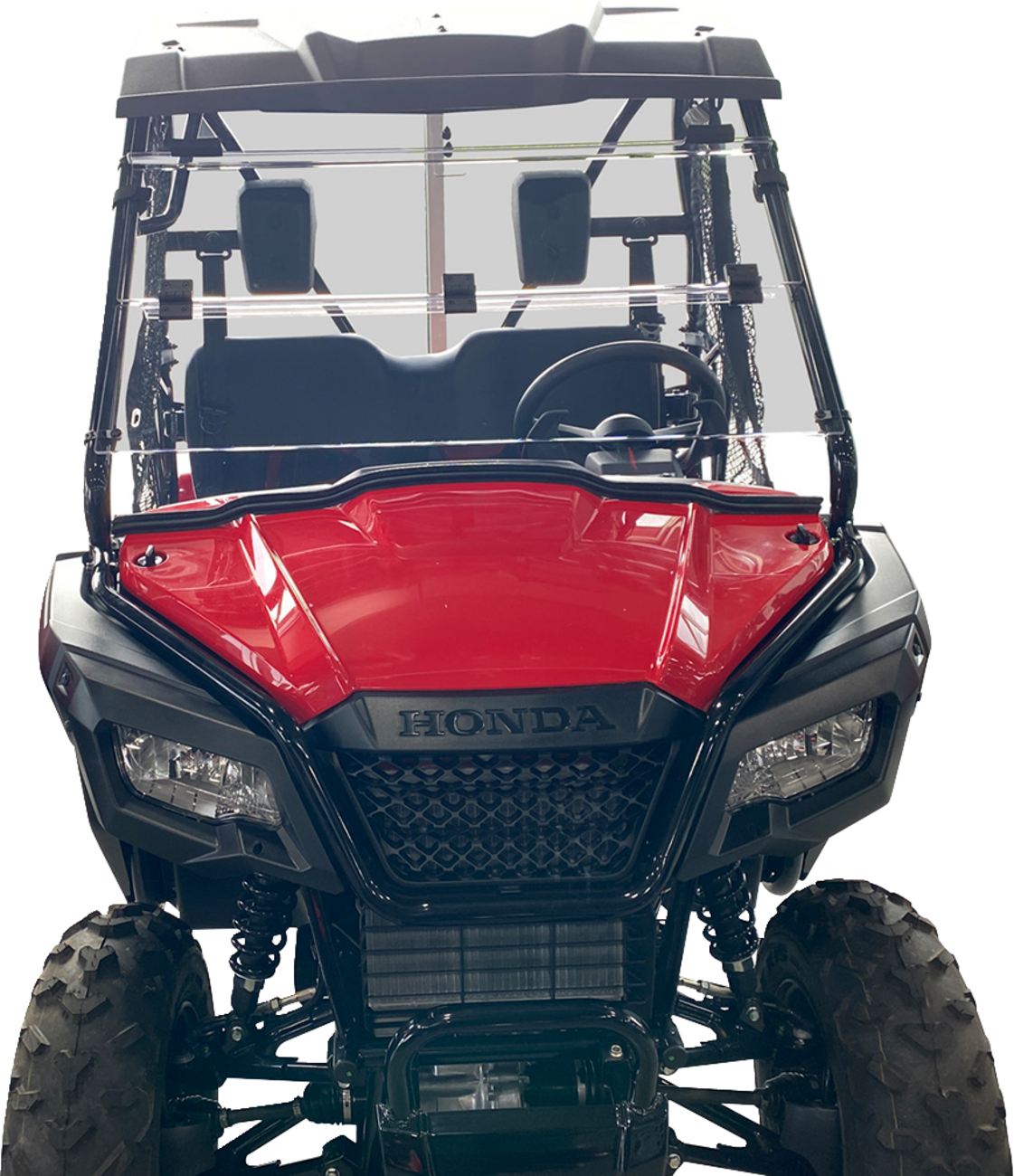 Moose Offroad V000351-12200M Full Folding Windshield Deluxe for Pioneer UTVs 1000 & 700