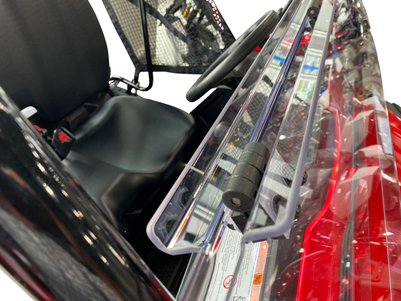Moose Offroad V000351-12200M Full Folding Windshield Deluxe for Pioneer UTVs 1000 & 700