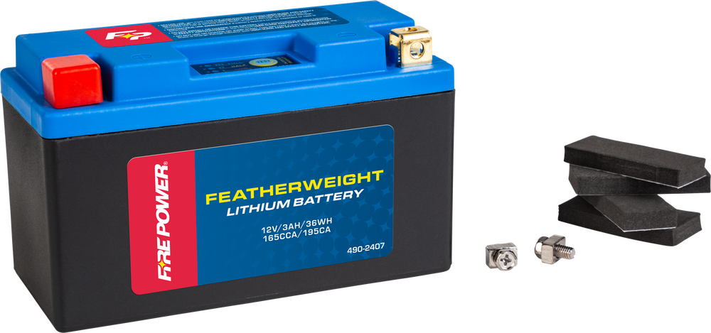 Buy Fire Power Lithium Battery HJT9B-FP-B Yamaha YFZ450 | Moto-House MX