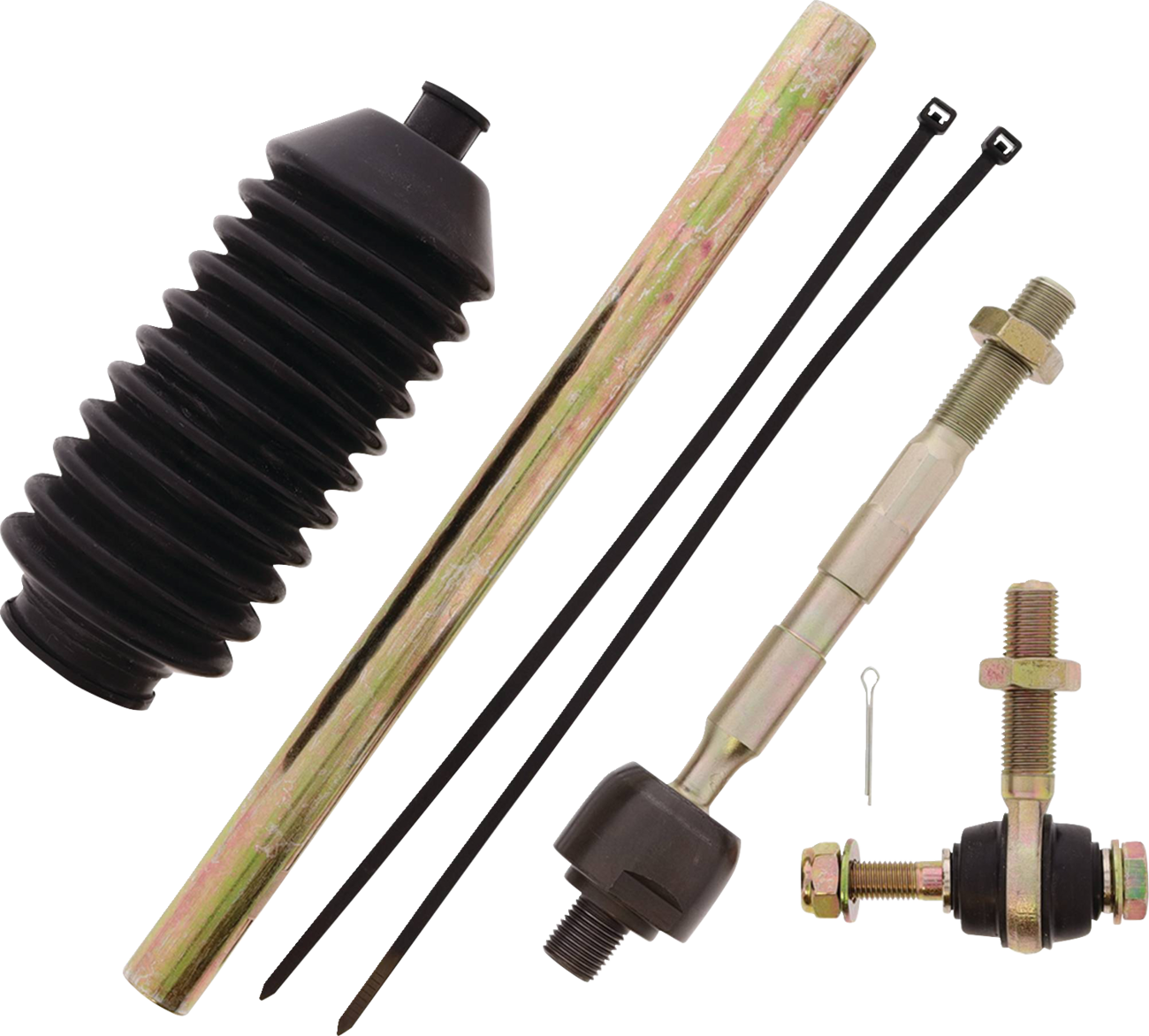MOOSE OFFROAD 0430-1296 Heavy Duty Forged Steel Right Hand Steering Rack Alignment Outer Tie Rod End Ball Joint Kit for Can Am Defender HD10 MAX PRO 6x6 DPS XT UTV Side by Sides - Moto-House MX
