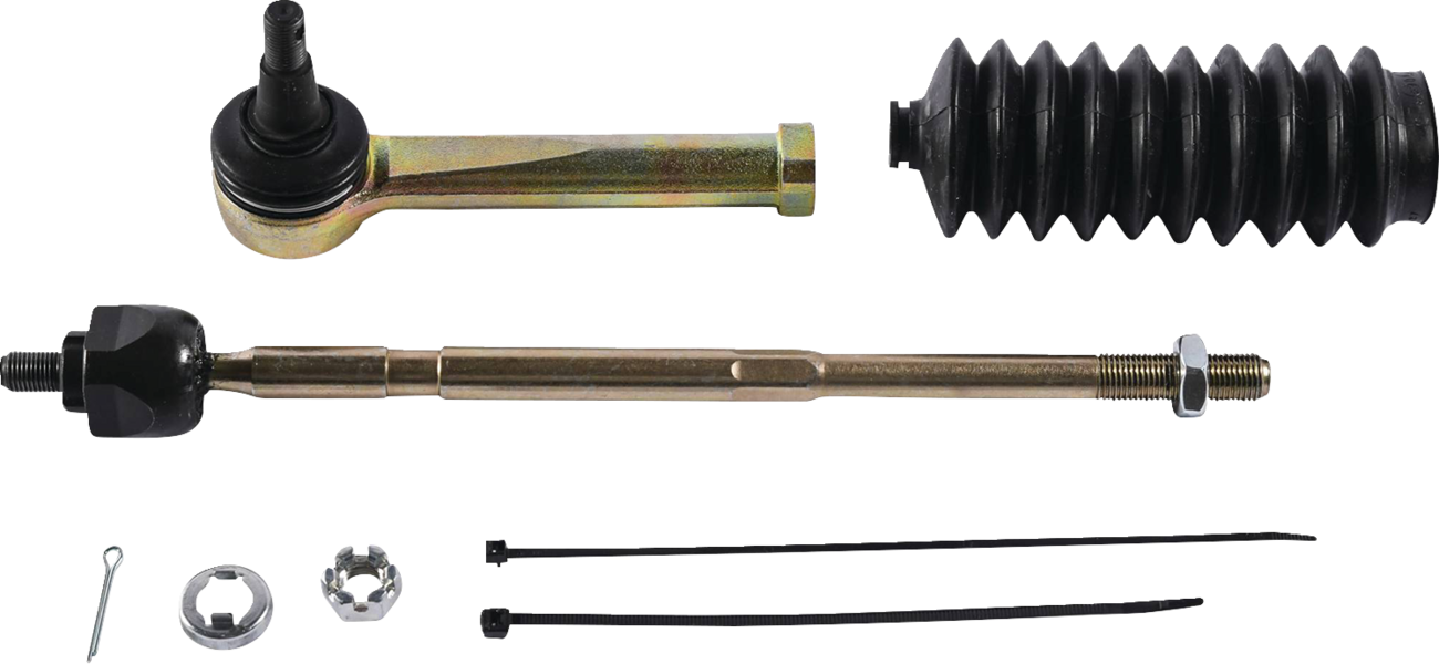 MOOSE OFFROAD 0430-1302 Heavy Duty Forged Steel Universal Left or Right Hand Steering Rack Alignment Outer Tie Rod End Ball Joint Kit for Yamaha YXE10 YXF10 Wolverine RMAX2 RMAX4 1000 Compact Sport R Spec XT R Limited Edition 4x4 UTV Side by Sides - Moto-House MX