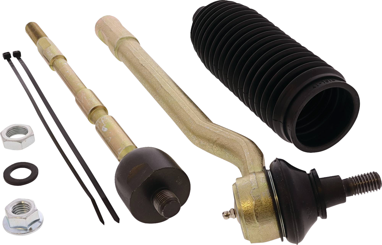 MOOSE OFFROAD 0430-1313 Heavy Duty Forged Steel Universal Left or Right Hand Steering Rack Alignment Outer Tie Rod End Ball Joint Kit for Polaris RZR Pro R PRO XP Pro S 4 Premium Sport Ultimate Factory Armored Race Replica 4x4 UTV Side by Sides - Moto-House MX