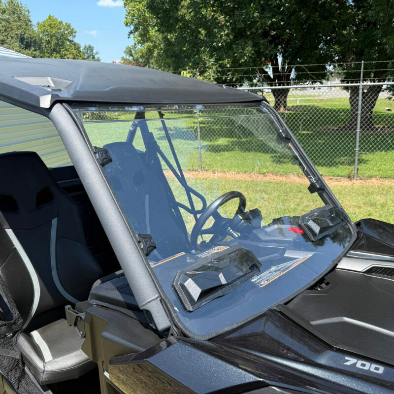 Tool Less Windshield Hard Coated Poly Can