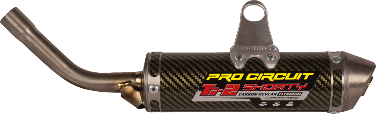 PRO CIRCUIT TI-2 Silencer 1152465K for Closed-Course Racing
