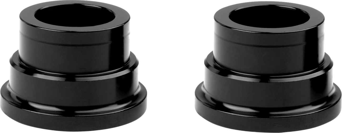 Moose Offroad 0220-0066 Front Wheel Spacer Kit Pair Hard Anodized Black 6061-T6 Aluminum Fitment for Beta 250 300 Xtrainer Off-Road Motorcycles - Moto-House MX