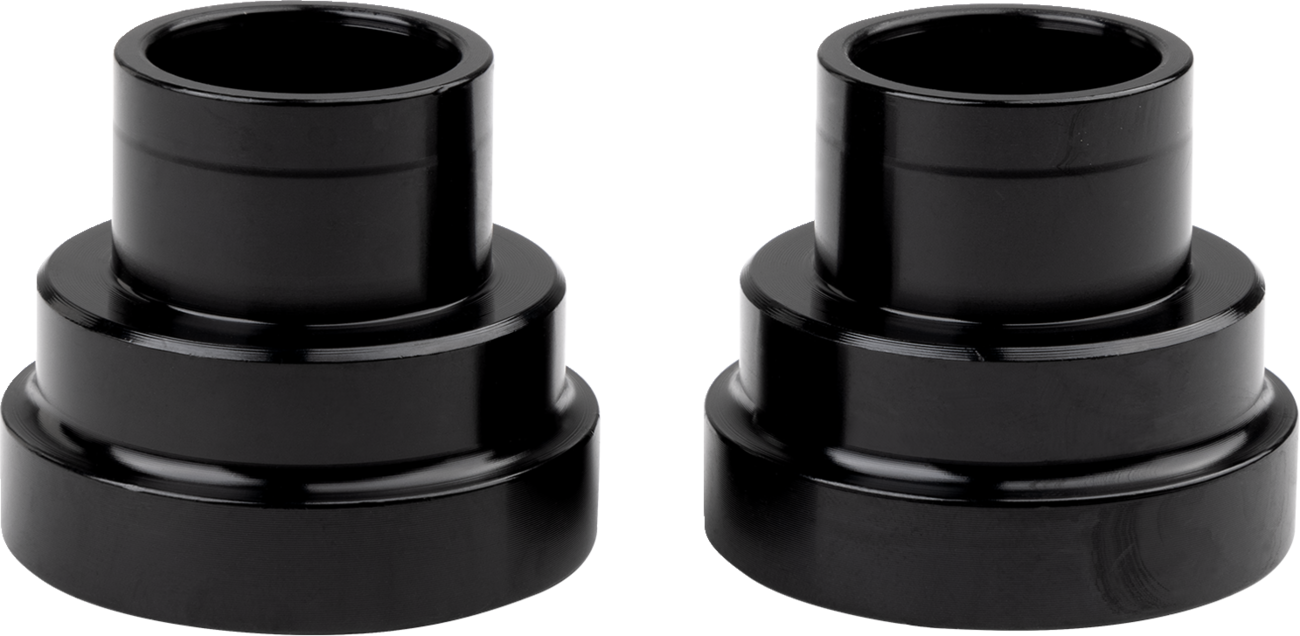 Moose Offroad 0220-0067 Front Wheel Spacer Kit Pair Hard Anodized Black 6061-T6 Aluminum Fitment for Beta 300 RR 450 RX 500 RR-S Off-Road Motorcycles - Moto-House MX