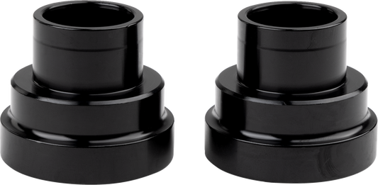 Moose Offroad 0220-0067 Front Wheel Spacer Kit Pair Hard Anodized Black 6061-T6 Aluminum Fitment for Beta 300 RR 450 RX 500 RR-S Off-Road Motorcycles - Moto-House MX