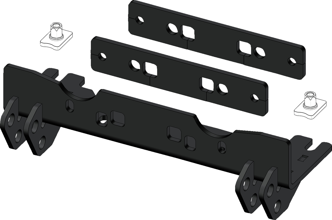 KFI PRODUCTS Plow Mount for SSR Bison 106640 – Made in USA, Powder Coated