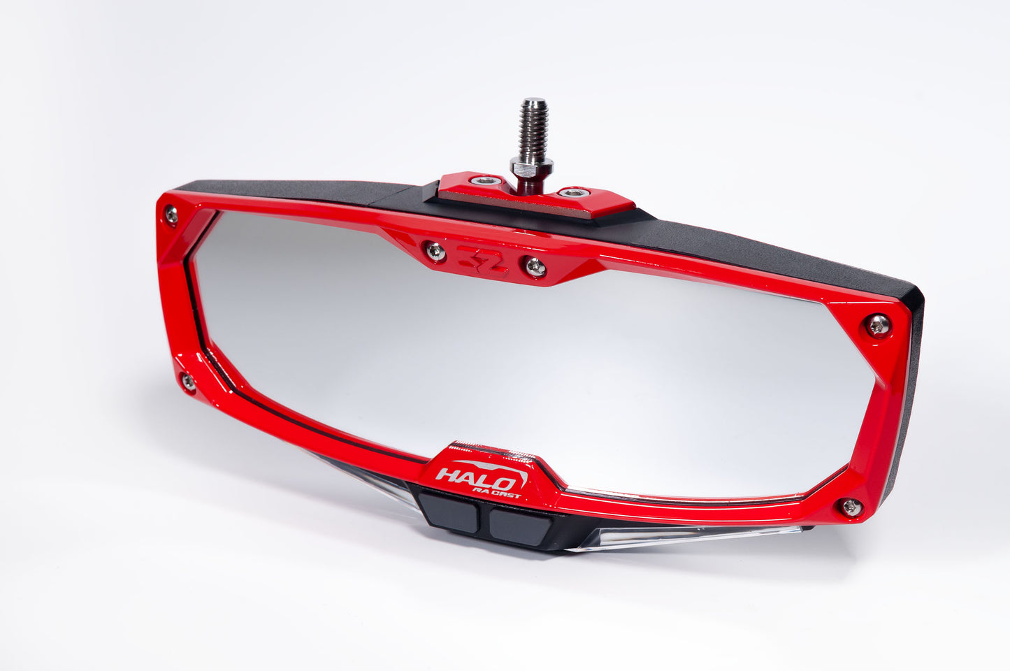Bezel Halo Billet/Led/Cast Red