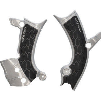 Acerbis X-Grip Frame Guards - 2023-2024 Yamaha YZ450F, and 2024 YZ250F