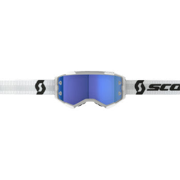 Scott Fury Motocross Goggle - 272828-0002349 - White - Blue Works | Moto-House MX 