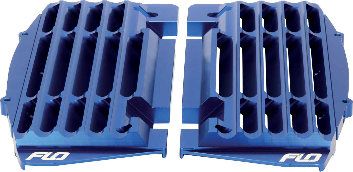FLO MOTORSPORTS - FLO751BLU 2016-2017 KTM Husqvarna high flow radiator braces