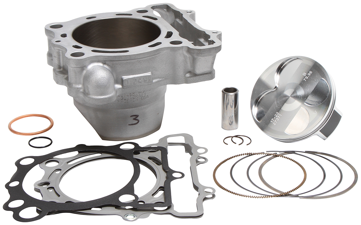 CYLINDER WORKS CYLINDER WORKS - Cylinder Kit 78.00/Std14.1:1 Kawasaki KX250F and KX250X - Part #CW30017K01 - Fits 2021-2023 Models CW30017K01