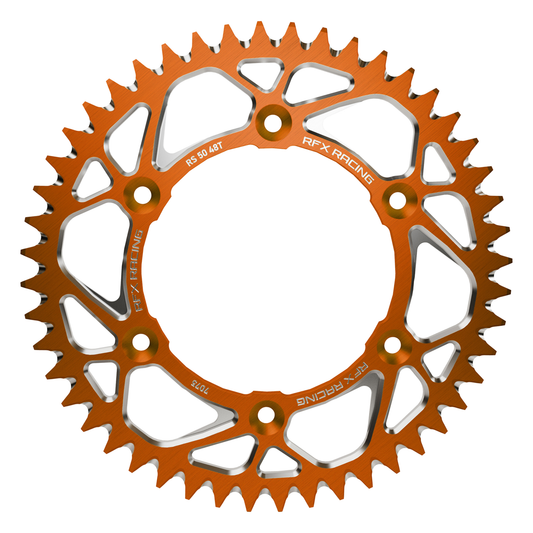 RFX FXRS 57-40 99OR Aluminum Rear Sprocket 40t Orange KTM Husqvarna Gas