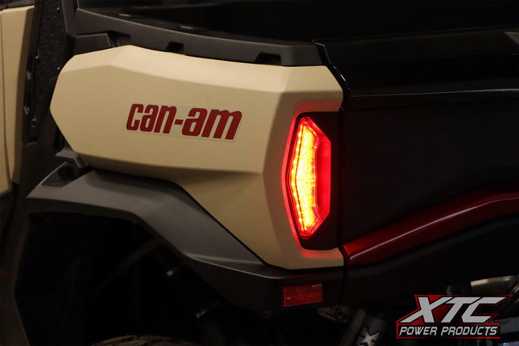 XTC Power Products ATS-L-CAN-COM-DRL 2020+ UTV Billet Turn Signal Kit