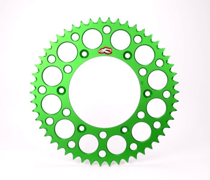 Renthal 408U-420-49GEGN Ultralight Rear Sprocket 49T Green - Moto-House MX