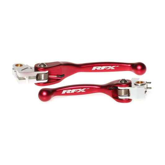 RFX FXFL 10100 55RD 2017-2020 Honda CRF450R/250R Flexible Lever Set Red