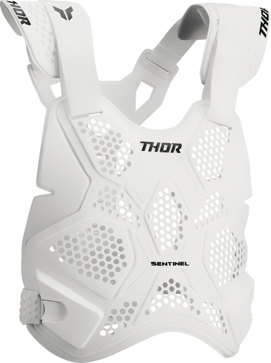 Thor 2701-1419 Sentinel LTD Race Guard 2010-2023 White XS/S Protective Gear