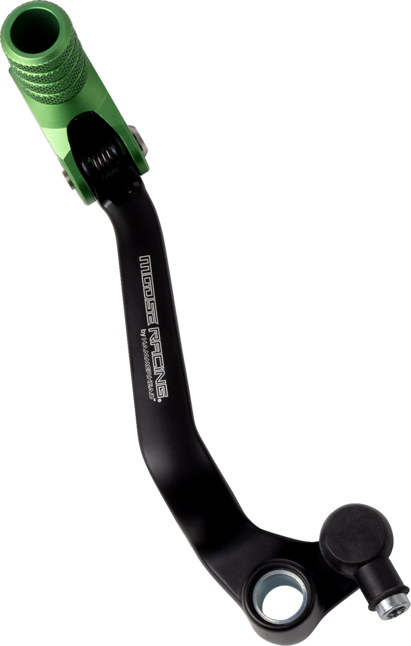 MOOSE OFFROAD Shifter Lever - Green - 20 mm Offset - Kawasaki 81-0350-10-30