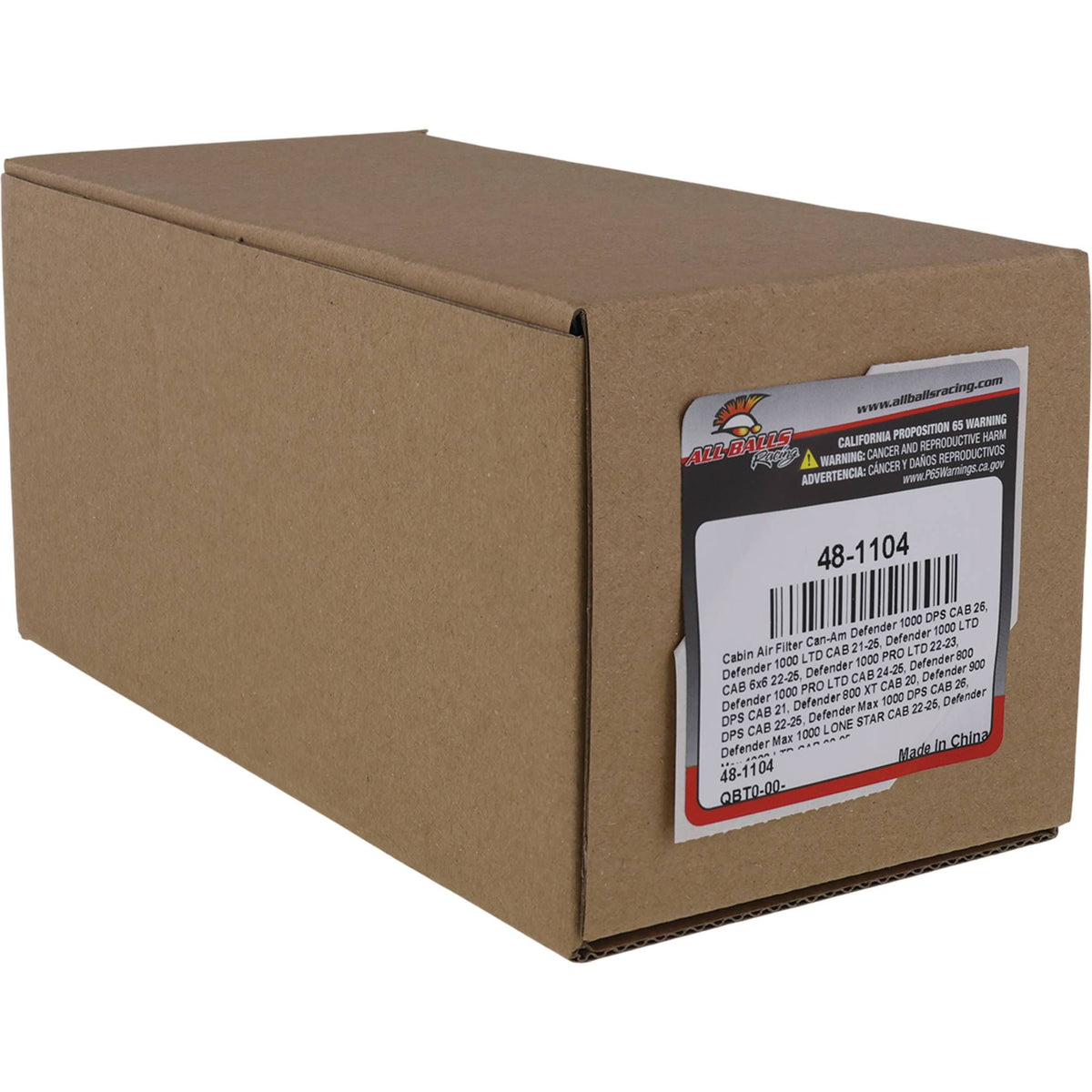 Can-Am Defender All Balls Air Filter Kit 48-1104 - Moto-House MX