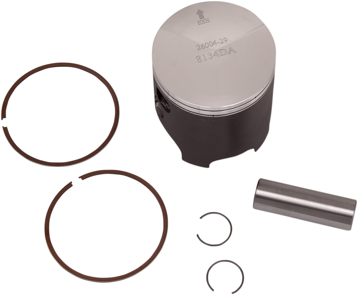 WOSSNER 8134D150 Piston Kit - 69.44 mm for Yamaha Motorcycles 2000-2023