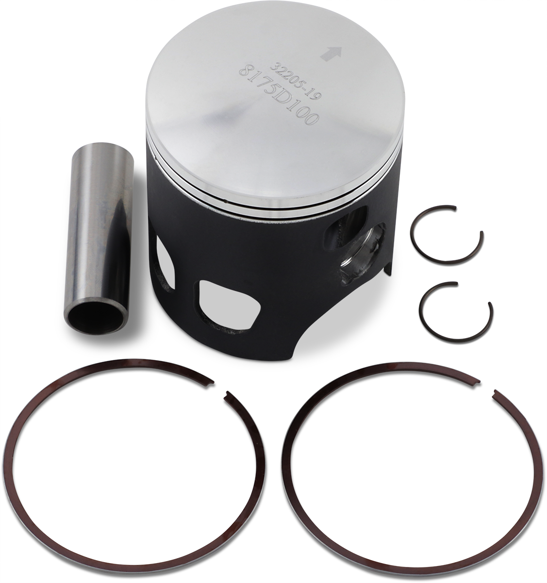 WOSSNER 8175D100 Piston Kit 68.94mm High Performance Yamaha 2000-2023