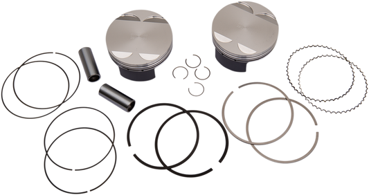 WOSSNER K8930D500-2 Piston Kit 97.94mm for Polaris Vehicles 2000-2023