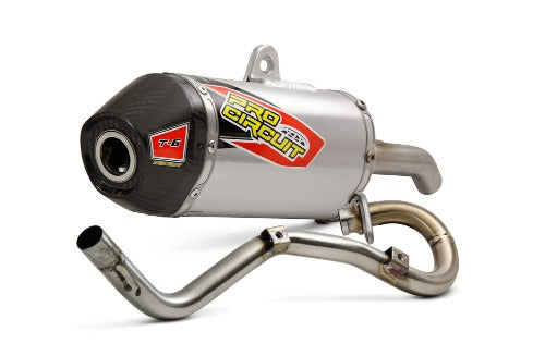 Pro Circuit T-6 Stainless Steel Exhaust System - 0111912F - 2019-2022 Honda CRF125F | Moto-House MX