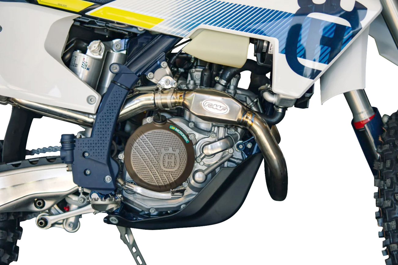 FMF RACING 045693 MegaBomb Titanium Header Pipe with Patented Power Chamber for 2024-2025 Triumph TF 250-X - Moto-House MX