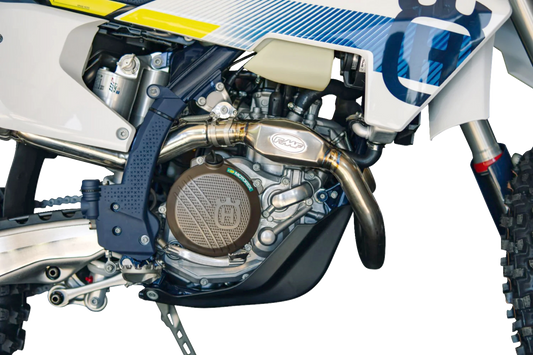 FMF RACING 045693 MegaBomb Titanium Header Pipe with Patented Power Chamber for 2024-2025 Triumph TF 250-X - Moto-House MX